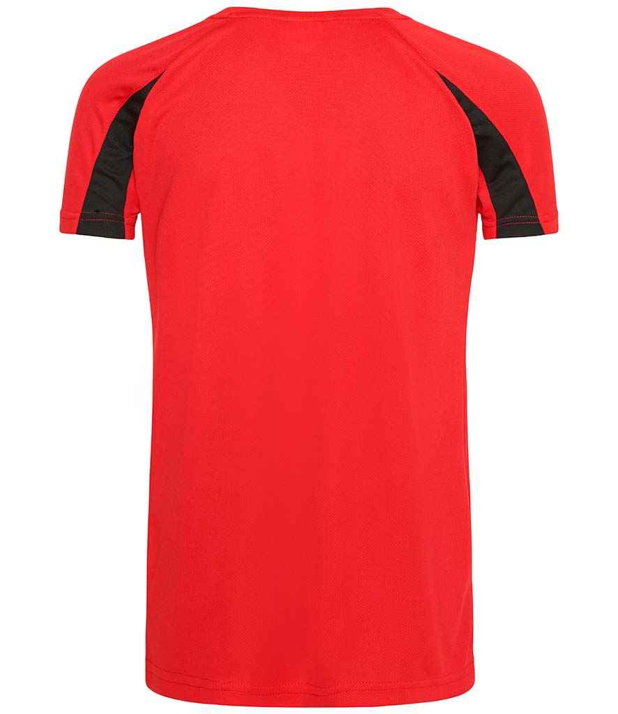 JC003B Fire Red/Jet Black Back