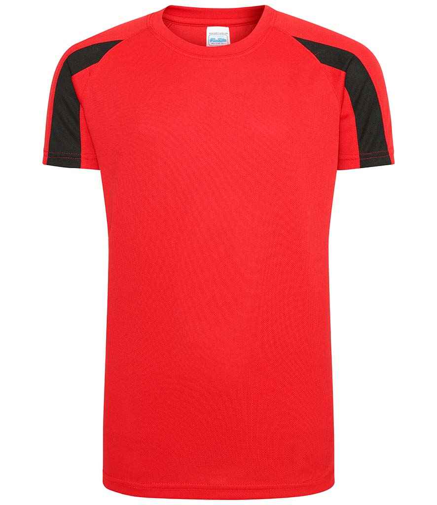 JC003B Fire Red/Jet Black Front