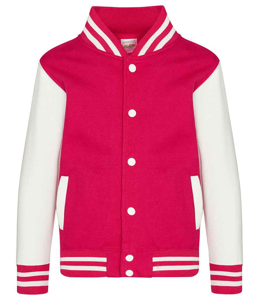 JH043B Hot Pink/White Front