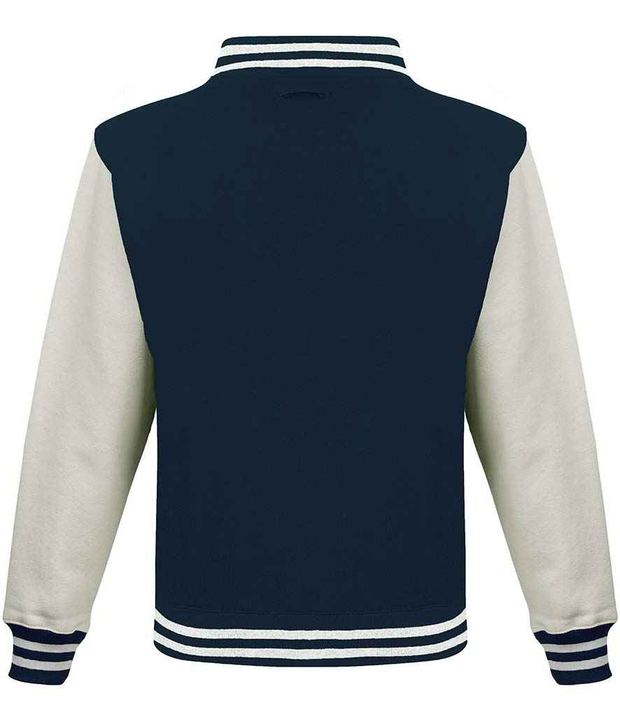 JH043 Oxford Navy/White Back