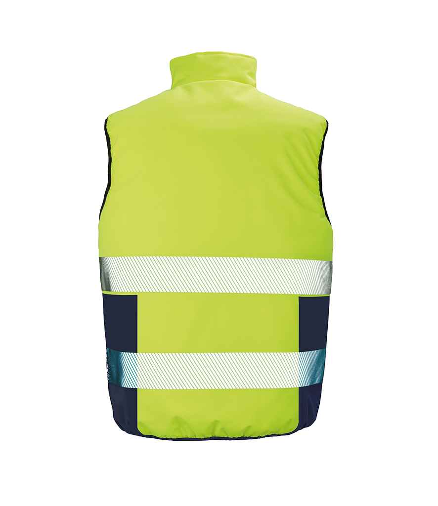 RS332 Fluorescent Yellow/Navy Back