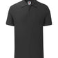 Fruit of the Loom Iconic Piqué Polo Shirt | Black