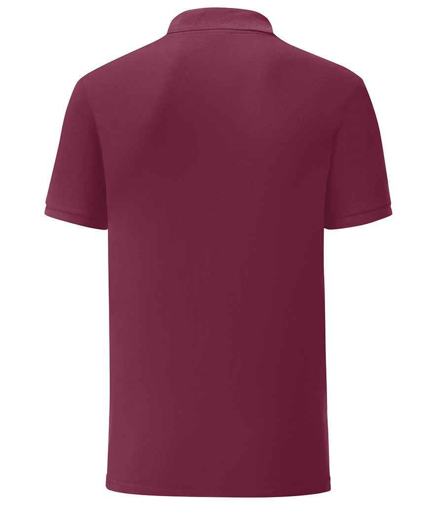 Fruit of the Loom Tailored Poly/Cotton Piqué Polo Shirt |Burgundy