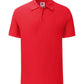 Fruit of the Loom Tailored Poly/Cotton Piqué Polo Shirt | Red