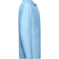 Fruit of the Loom Kids Long Sleeve Poly/Cotton Piqué Polo Shirt | Sky Blue