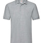 Fruit of the Loom Premium Cotton Piqué Polo Shirt | Heather Grey