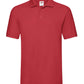 Fruit of the Loom Premium Cotton Piqué Polo Shirt | Red