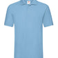 Fruit of the Loom Premium Cotton Piqué Polo Shirt | Sky Blue