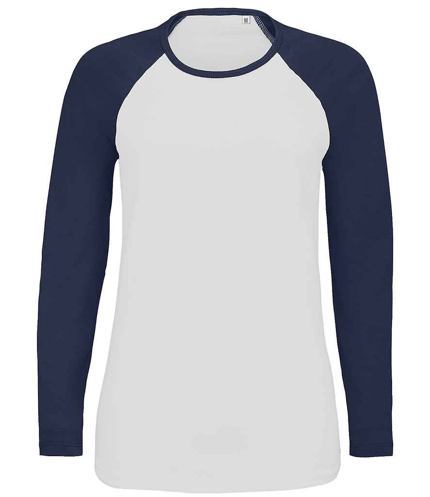02943 White/French Navy Front