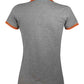 10578 Grey Marl/Orange Back