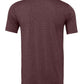 CVC3001 Heather maroon Back