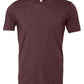 CVC3001 Heather maroon Front