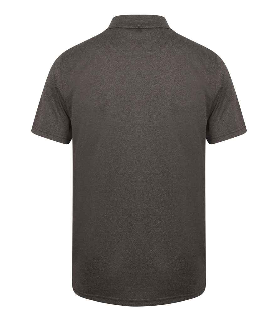 H475 Heather Charcoal Back