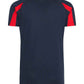 JC003B French Navy/Fire Red Back