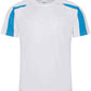 JC003 Arctic White/Sapphire Blue Front