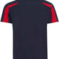 JC003 French Navy/Fire Red Back