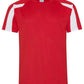 JC003 Fire Red/Arctic White Front