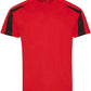 JC003 Fire Red/Jet Black Front