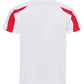JC043 Arctic White/Fire Red Back
