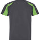 JC043 Charcoal/Lime Green Back