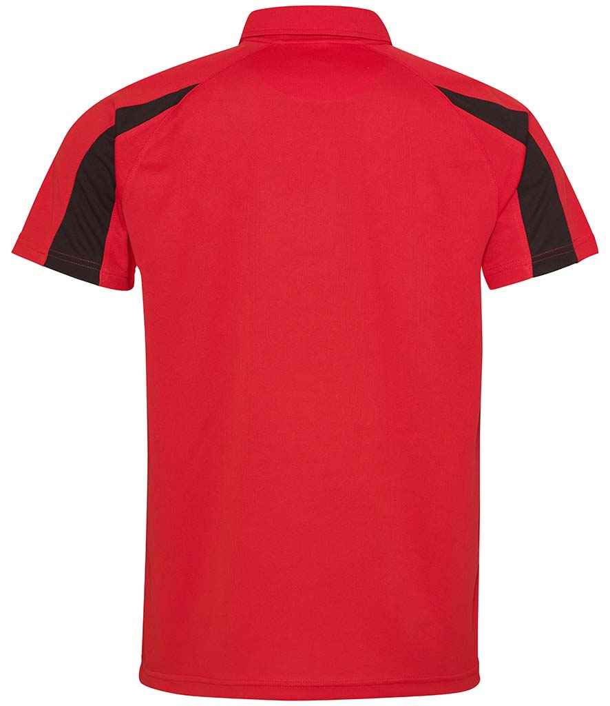 JC043 Fire Red/Jet Black Back