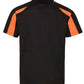 JC043 Jet Black/Electric Orange Back