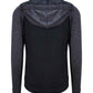 JC057 Black/Black Slate Melange Back