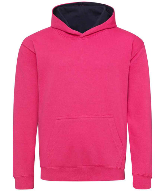 JH003B Hot Pink/French Navy Front