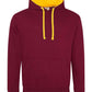 JH003 Burgundy/Gold Front