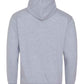 JH003 Heather Grey/Fire Red Back