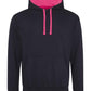 JH003 Jet Black/Hot Pink Front