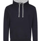 JH003 New French Navy/Heather Grey Front