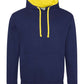 JH003 Oxford Navy/Sun Yellow Front