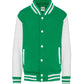 JH043B Kelly Green/White Front