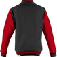 JH043 Jet Black/Fire Red Back