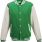 JH043 Kelly Green/White Front