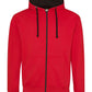 JH053 Fire Red/Jet Black Front