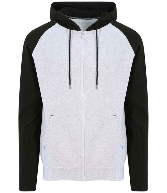 JH063 Heather Grey/Jet Black Front