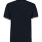 K409 Navy/White Back