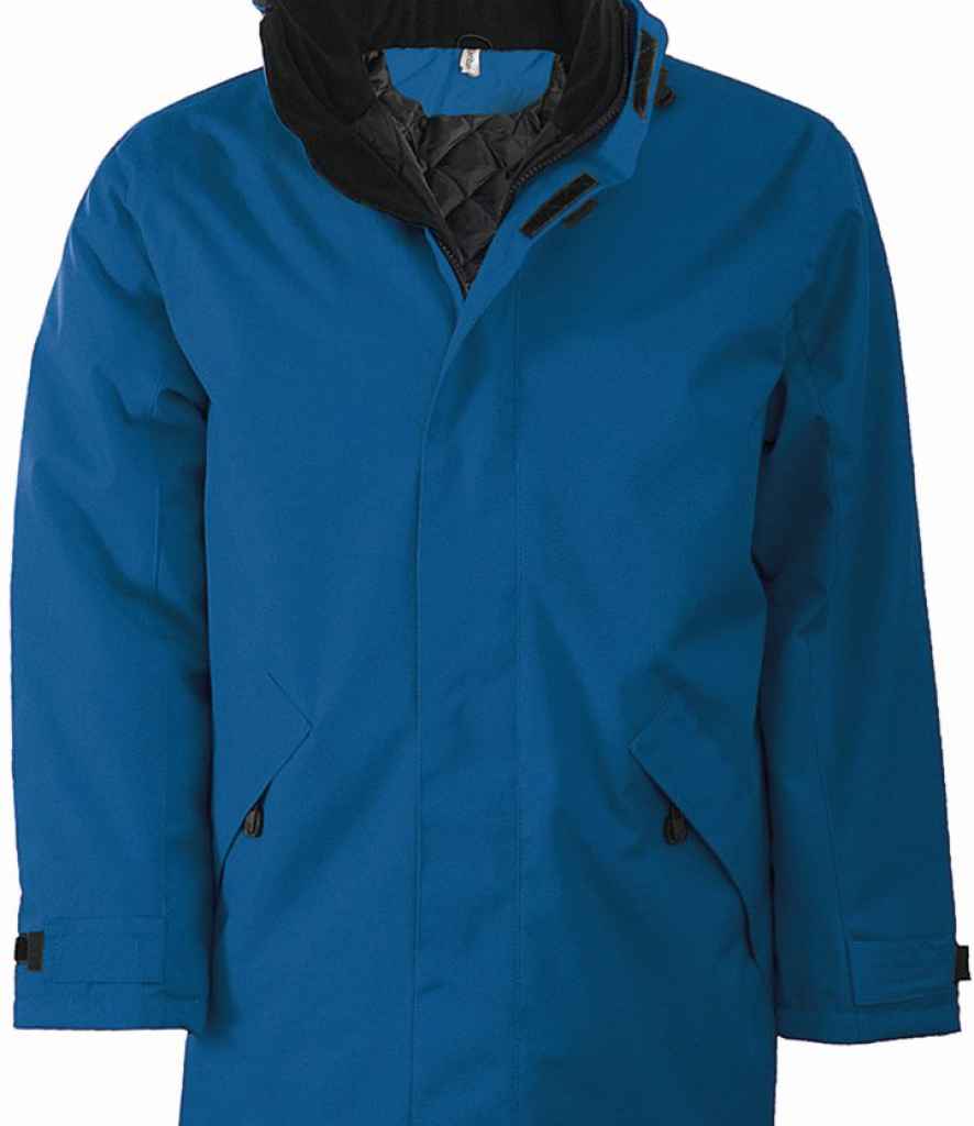 KB677 Light Royal Blue/Black Front