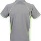 LV370 Grey/Lime Green Back