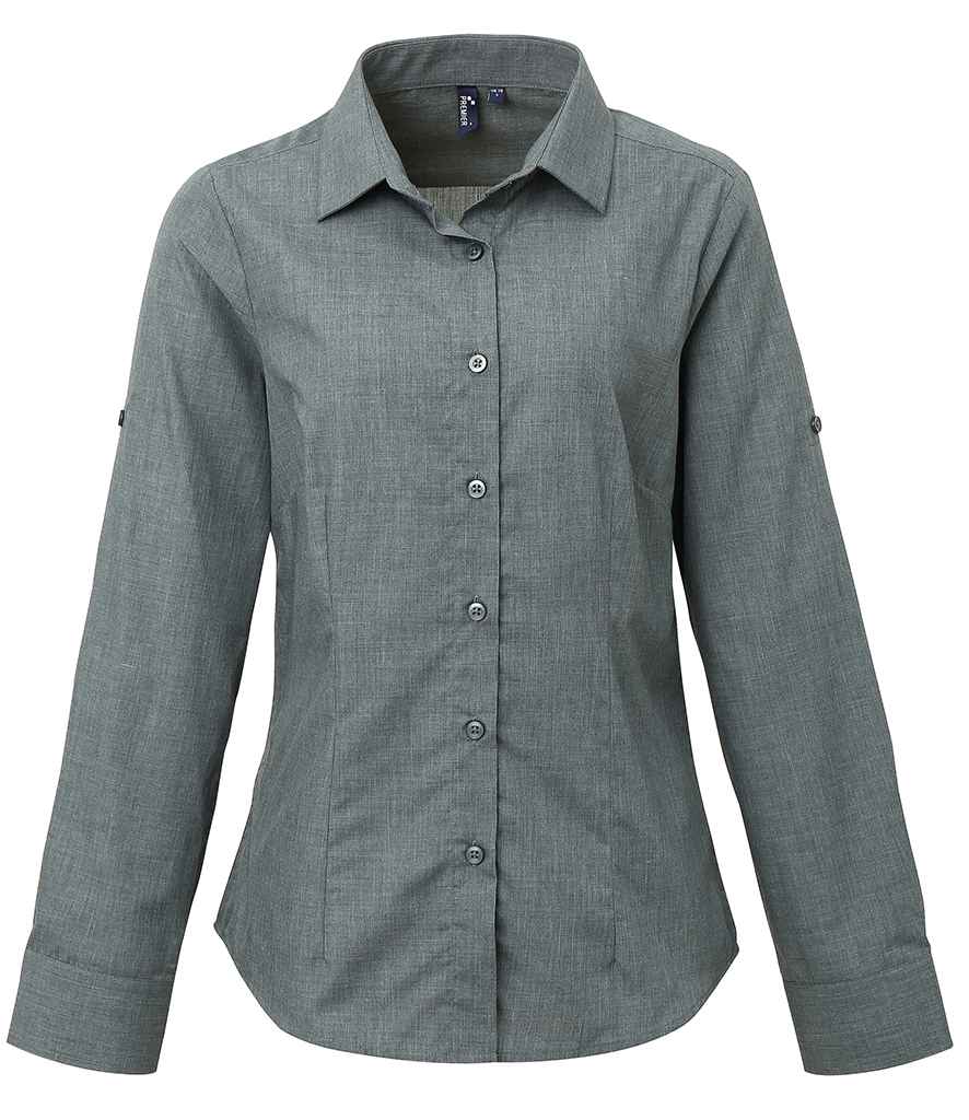 PR317 Grey Denim Front