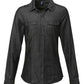 PR322 Black Denim Front