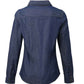 PR322 Indigo Denim Back