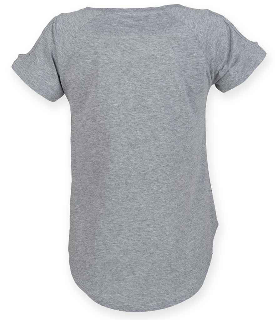 SK233 Heather Grey Back