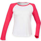 SK271 White/Hot Pink Front